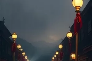 北纬三十度剧照：候鸟掠过水面的低空镜头